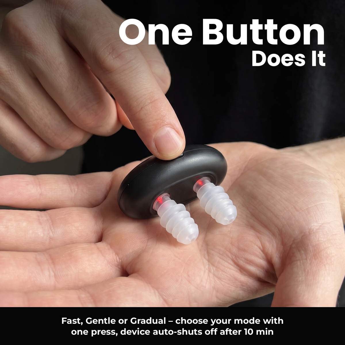 Voria PureAir Nasal Clip — EN — One Button Does It
